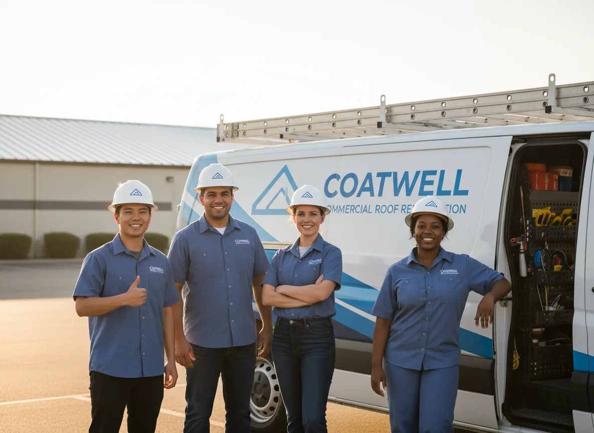 Commercial roof coating company in Maypearl, TX